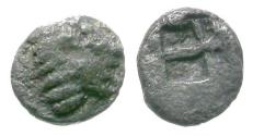 Ancient Coins - Ionia. Kolophon AR Tetartemorion / Apollo