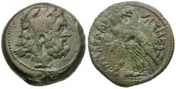 Ancient Coins - Ptolemaic Kings of Egypt. Ptolemy VI Philometor (180-145 BC) Æ24 / Herakles