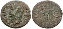 Ancient Coins - Agrippa (died 12 BC) Æ As / Neptune