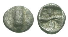 Ancient Coins - Ionia. Ephesos AR Hemiobol / Bee