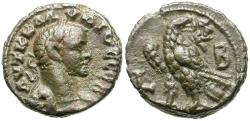 Ancient Coins - Claudius II Gothicus (AD 268-270). Egypt. Alexandria Æ Tetradrachm / Eagle