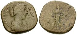 Ancient Coins - Lucilla (AD 164-182) Æ Sestertius / Venus