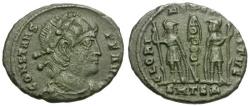 Ancient Coins - Constans (AD 337-350) Æ3 / Soldiers