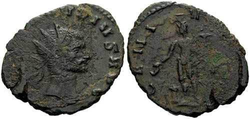 Ancient Coins - F/F Claudius Gothicus AE Antoninianus