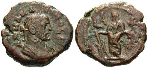Ancient Coins - VF/aVF Carinus AE Tetradrachm of Alexandria