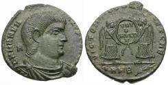 Ancient Coins - Magnentius (AD 350-353) &#198; Centenionalis / Two Victories
