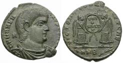 Ancient Coins - Magnentius (AD 350-353) Æ Centenionalis / Two Victories