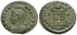 Ancient Coins - Constantine II, as Caesar (AD 316-337) Æ3 / Altar