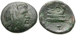 Ancient Coins - Kings of Macedon. Philip V (221-179 BC) Æ16 / Prow