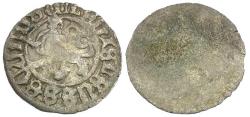 World Coins - Kingdom of Bohemia and Hungary. Vladislaus II Jagiellon (1471-1516) AR Uniface Weiss-Pfennig