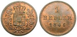 World Coins - German States. Bavaria Copper 1 Heller