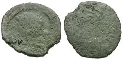 Ancient Coins - Sri Lanka. Indo-Roman Coinage. Imitating Late Roman Bronzes