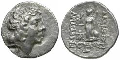 Ancient Coins - Kings of Cappadocia. Ariarathes IX Eusebes Philopator (100-85 BC) AR Drachm