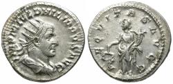 Ancient Coins - Philip I (AD 244-249) AR Antoninianus / Aequitas