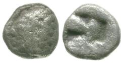 Ancient Coins - Ionia. Kolophon AR Hemiobol / Apollo