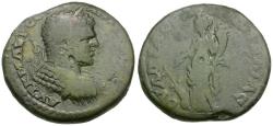 Ancient Coins - Caracalla (AD 198-217). Thrace. Serdica Æ29 / Tyche