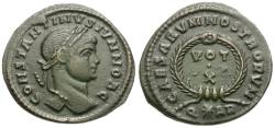 Ancient Coins - Constantine II, as Caesar (AD 316-337) Æ3 / Votive
