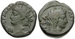 Ancient Coins - Nero (AD 54-68). Egypt. Alexandria BI Tetradrachm / Hera Argeia