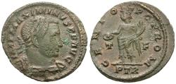 Ancient Coins - Maximinus II Daia (AD 310-313) Æ Follis / Genius