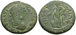 Ancient Coins - Caracalla (AD 198-217). Pamphylia. Perge Æ24 / Tyche