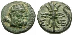 Ancient Coins - Pisidia. Selge Æ13 / Thunderbolt