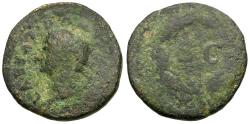 Ancient Coins - Domitian, as Caesar (AD 69-81). Seleucis and Pieria. Antiochia ad Orontem Æ21 / Wreath