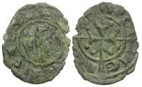 World Coins - Italian States. Kingdom of Sicily. Conrad II (1254-1258) BI Denaro