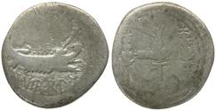 Ancient Coins - Mark Antony (43-33 BC) AR Legionary Denarius / LEG XI