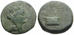 Ancient Coins - Cilicia. Tarsus Æ21 / Pyre of Sandan