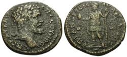 Ancient Coins - Septimius Severus (AD 193-211). Lydia. Saitta Æ24 / Men