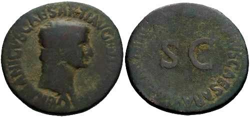 Ancient Coins - F Germanicus AS / SC