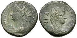 Ancient Coins - Nero (AD 54-68). Egypt. Alexandria BI Tetradrachm / Hera Argeia