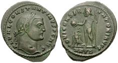 Ancient Coins - Constantine I the Great (AD 310-337) Æ Follis / Jupiter