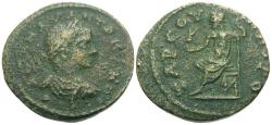 Ancient Coins - Elagabalus (AD 218-222). Cilicia. Tarsos Æ19 / Zeus