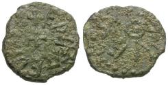 World Coins - Anglo-Saxon. Kings of Northumbria. Æthelred II (AD 841-844). Monne, moneyer Irregular Æ Styca