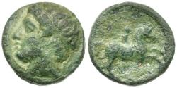 Ancient Coins - Kings of Macedon. Philip II (359-336 BC) Æ17 / Youth on Horseback