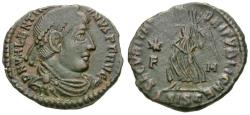 Ancient Coins - Valentinian I (AD 364-375) Æ3 / Victory