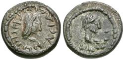 Ancient Coins - Bosporian Kings. Rhescuporis IV (AD 242-277) with Trebonianus Gallus Billon Stater