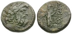 Ancient Coins - Seleucis and Pieria. Antioch Æ16 / Tyche