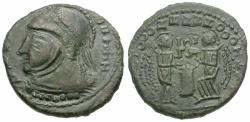 Ancient Coins - Constantine I the Great (AD 310-337). Imitative Æ3 / Victories