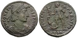 Ancient Coins - Constantius II (AD 337-361) Æ Centenionalis / Emperor