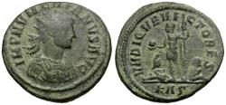 Ancient Coins - Numerian (AD 283-284) Æ Antoninianus / Emperor and Captives