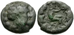 Ancient Coins - Thessaly. Trikka &#198;22 / Aesklepios