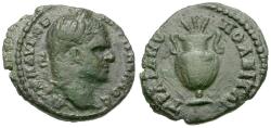 Ancient Coins - Caracalla (AD 198-217). Thrace. Trajanopolis &#198;18 / Amphora