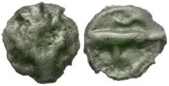 Ancient Coins - Ancient France. Celtic Gaul. Turones Tribe Potin / Bull