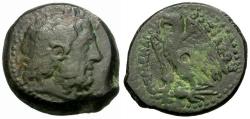 Ancient Coins - Ptolemaic Kings of Egypt. Ptolemy II Philadelphos (285-246 BC) Æ18