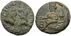 Ancient Coins - Kings of the Bosporus. Ininthimeus (AD 234-239) Æ Two Denarii