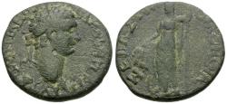 Ancient Coins - Domitian (AD 81-96). Bithynia. Prusias ad Hypium Æ25 / Demeter