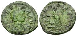Ancient Coins - Severina (AD 270-275) Æ As / Juno