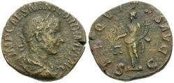 Ancient Coins - Gordian III (AD 238-244) Æ Sestertius / Aequitas